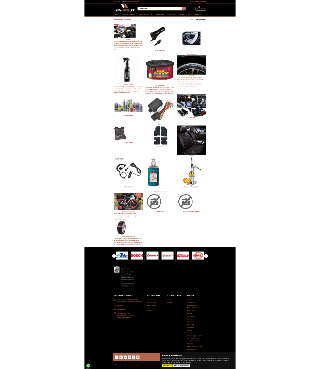 Aftermarket auto parts online store (TecDoc) - aixauto.ro