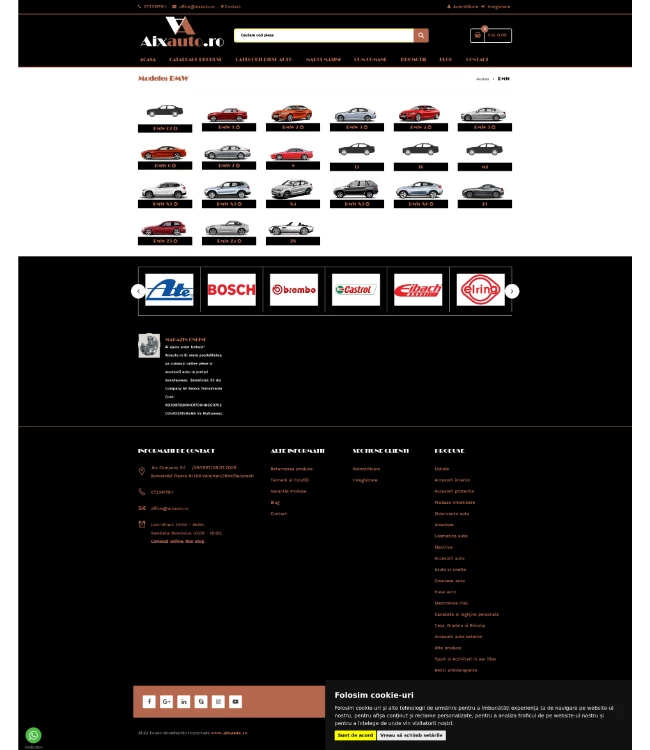 Magazin online de piese auto aftermarket (TecDoc) - aixauto.ro | HappyWeb.ro