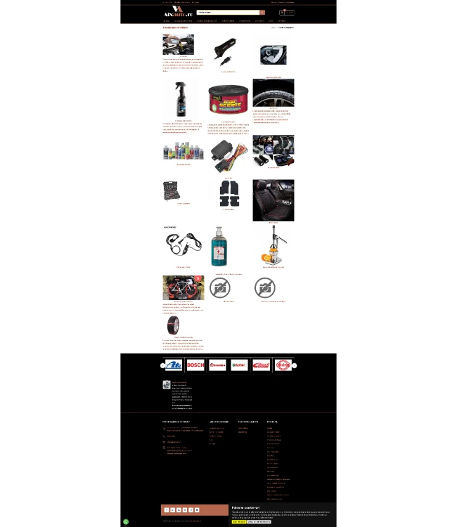 Aftermarket auto parts online store (TecDoc) - aixauto.ro | HappyWeb.ro