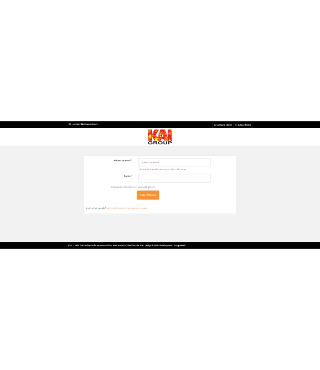 Online Store (shop) - shop.kaiceramics.ro | HappyWeb.ro